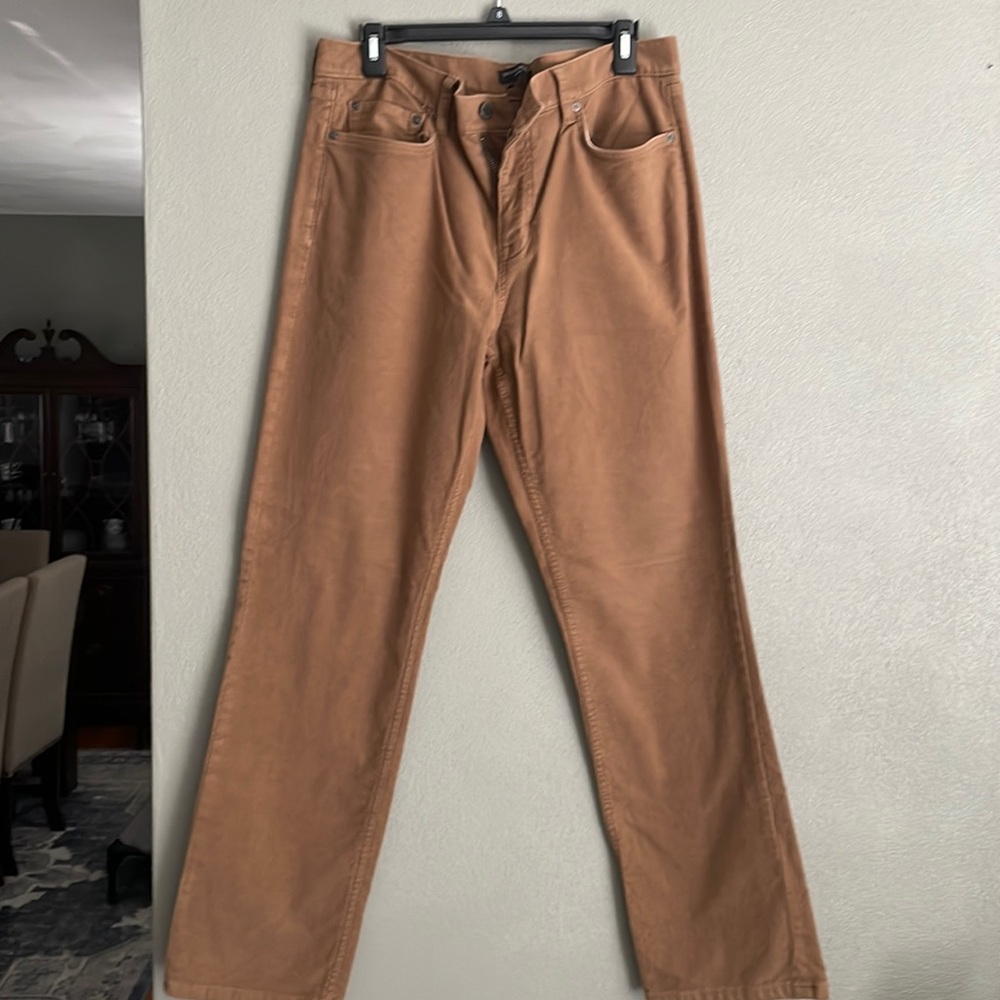 Banana Republic Traveler Slim Fit Chino Tan